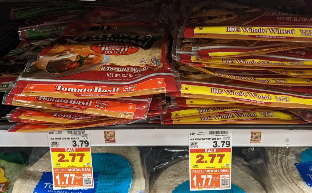 Ole Xtreme Wellness Wraps Just 1.77 At Kroger iHeartKroger