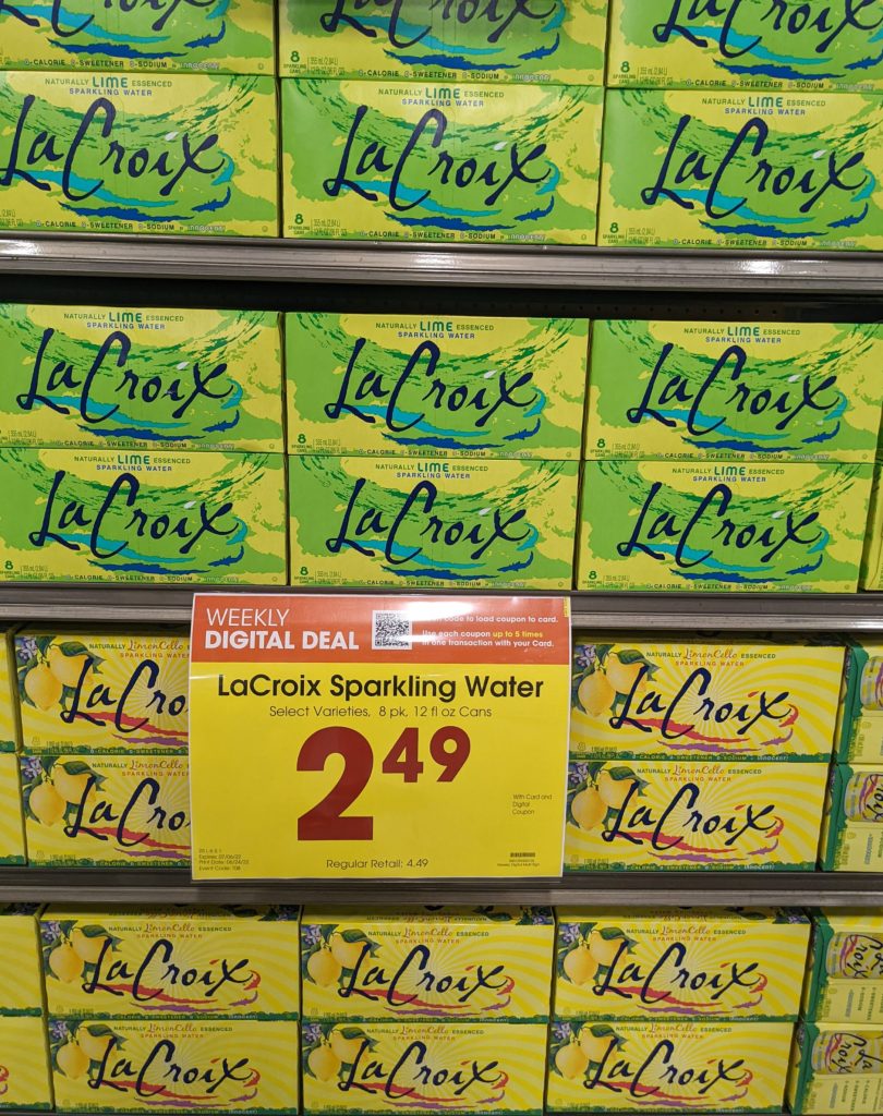 La Croix Sparkling Water Just 2.49 At Kroger iHeartKroger
