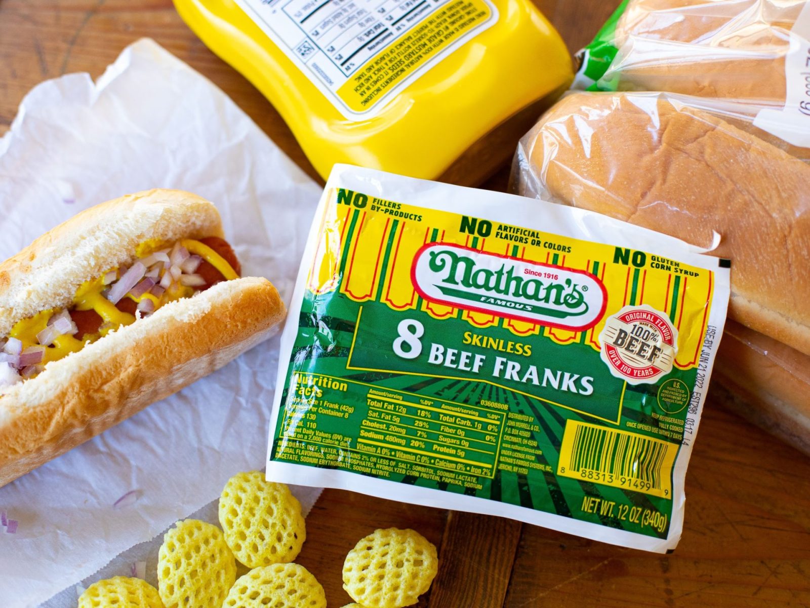 Nathan’s Beef Franks Only $3.49 At Kroger