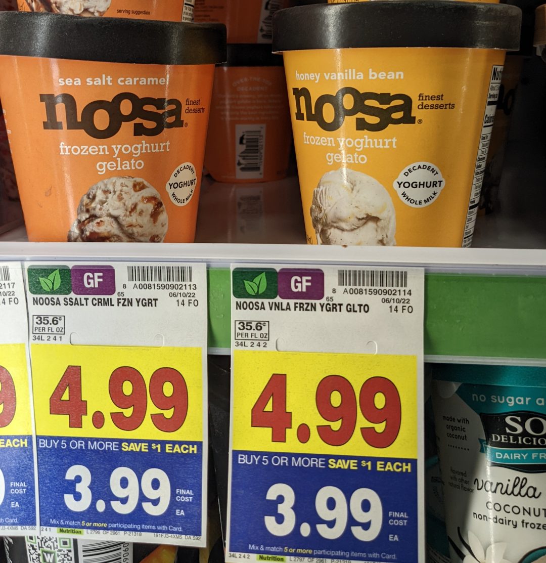 Noosa Frozen Yoghurt Gelato As Low As 2.99 At Kroger iHeartKroger
