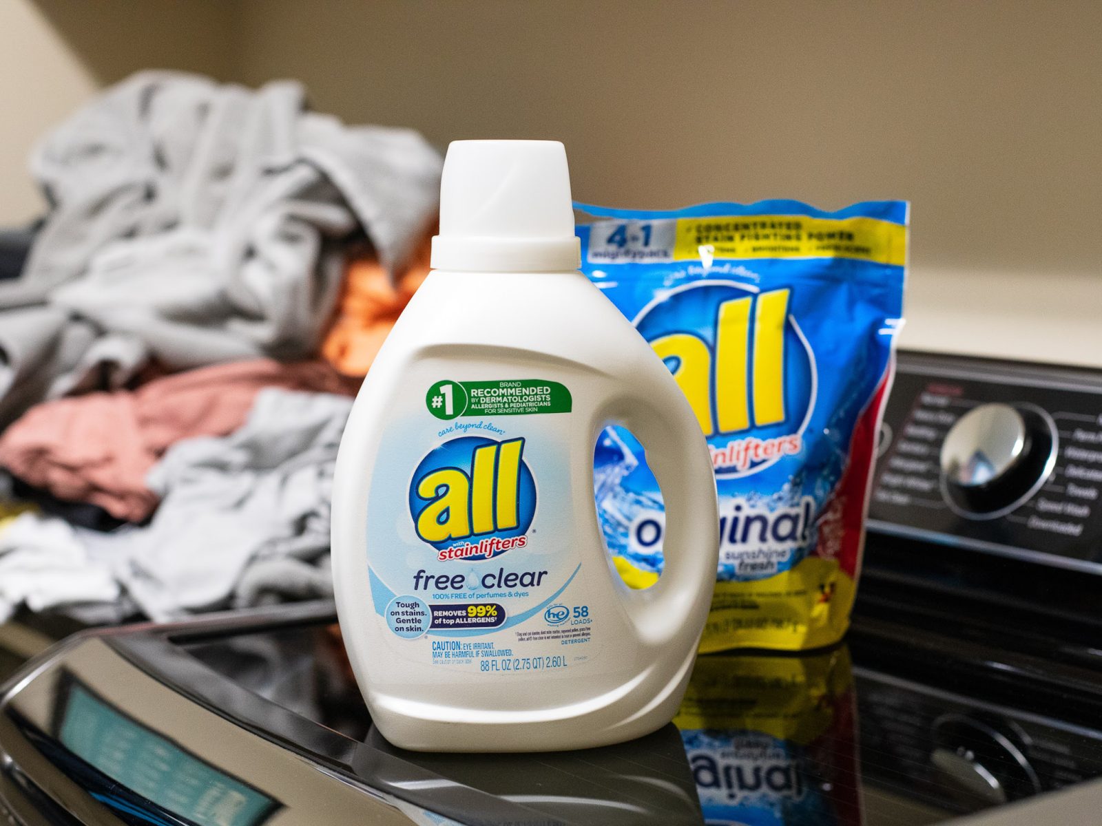 All Laundry Detergent As Low As $3.49 At Kroger