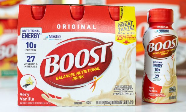 Boost Nutritional Drink As Low As $6.49 At Kroger (Regular Price $10.49)