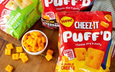Cheez-It Puff’d Snacks As Low As $1.24 At Kroger