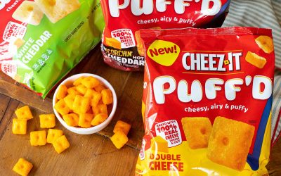 Cheez-It Snap’d Or Puff’d Crackers As Low As $2.49 At Kroger