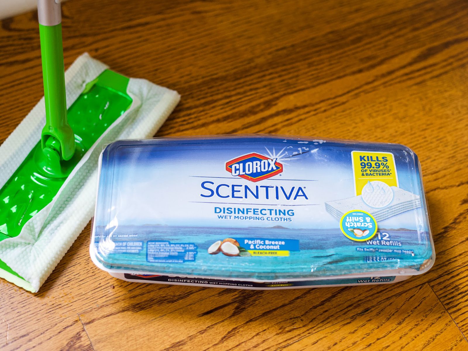 Clorox Scentiva Wet Mopping Cloths Just $3.99 At Kroger