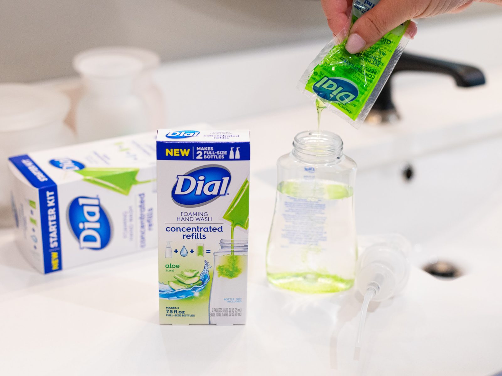 Dial Concentrated Foaming Hand Wash Refills 2-Count Just $1.49 At Kroger (Plus Cheap Starter Kits)