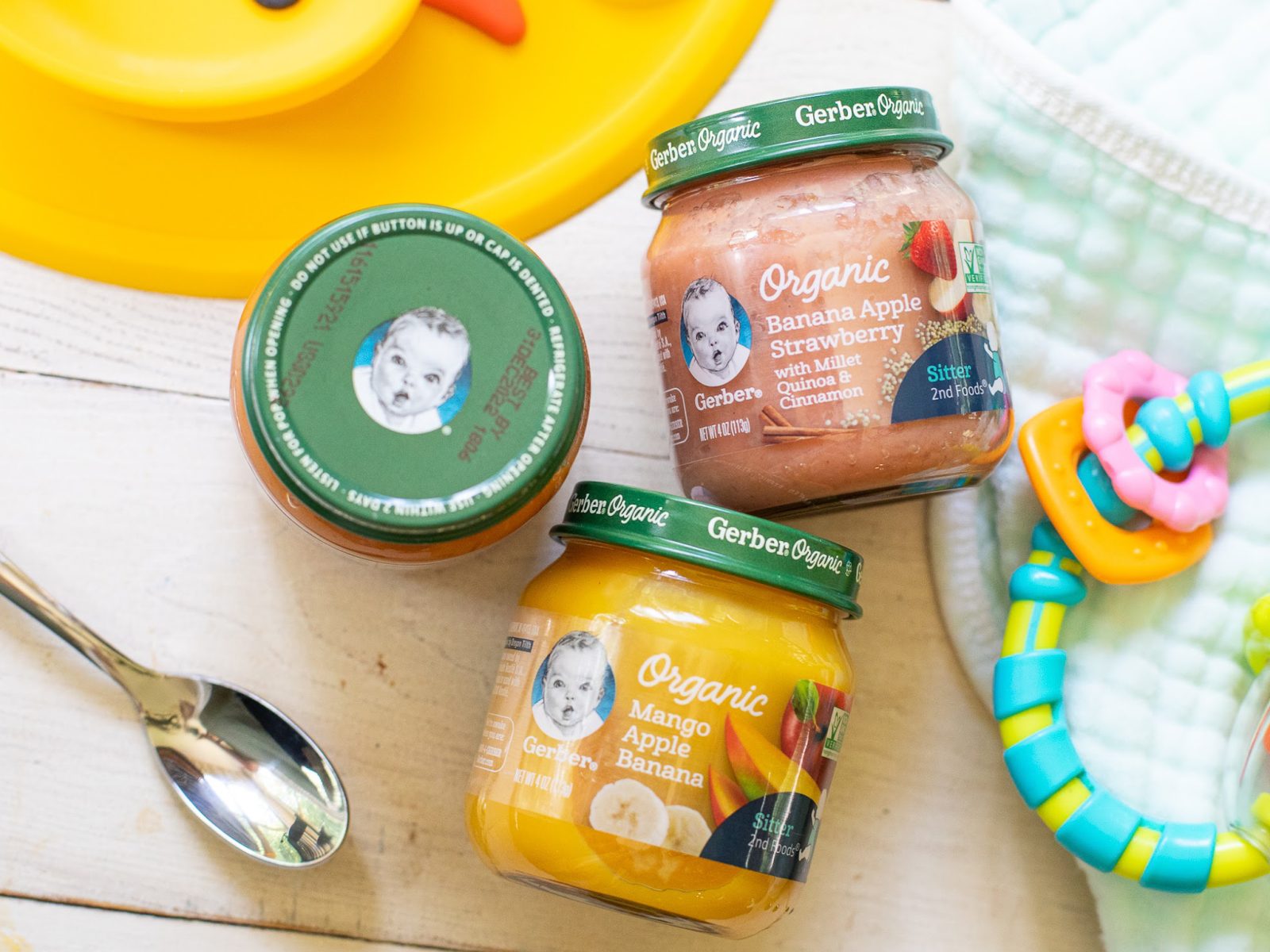 Pick Up Gerber Organic Baby Jars As Low As $1.25 At Kroger