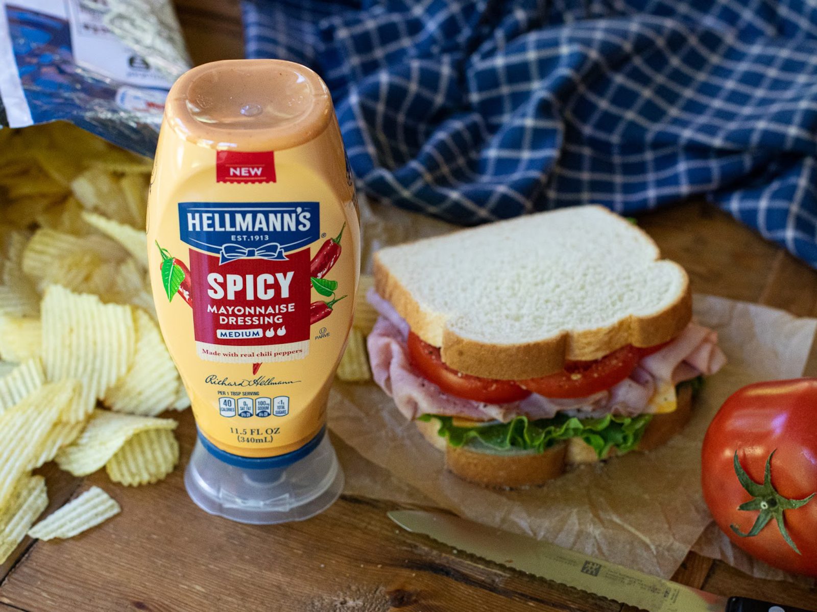 Hellmann’s Spicy Mayonnaise Dressing Just $1.74 At Kroger – Ends 11/12