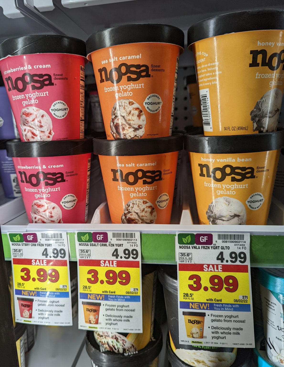 Noosa Frozen Yoghurt Gelato Just 99¢ At Kroger iHeartKroger
