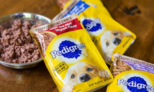 Pedigree Wet Dog Food Pouches Are Just 74¢ At Kroger