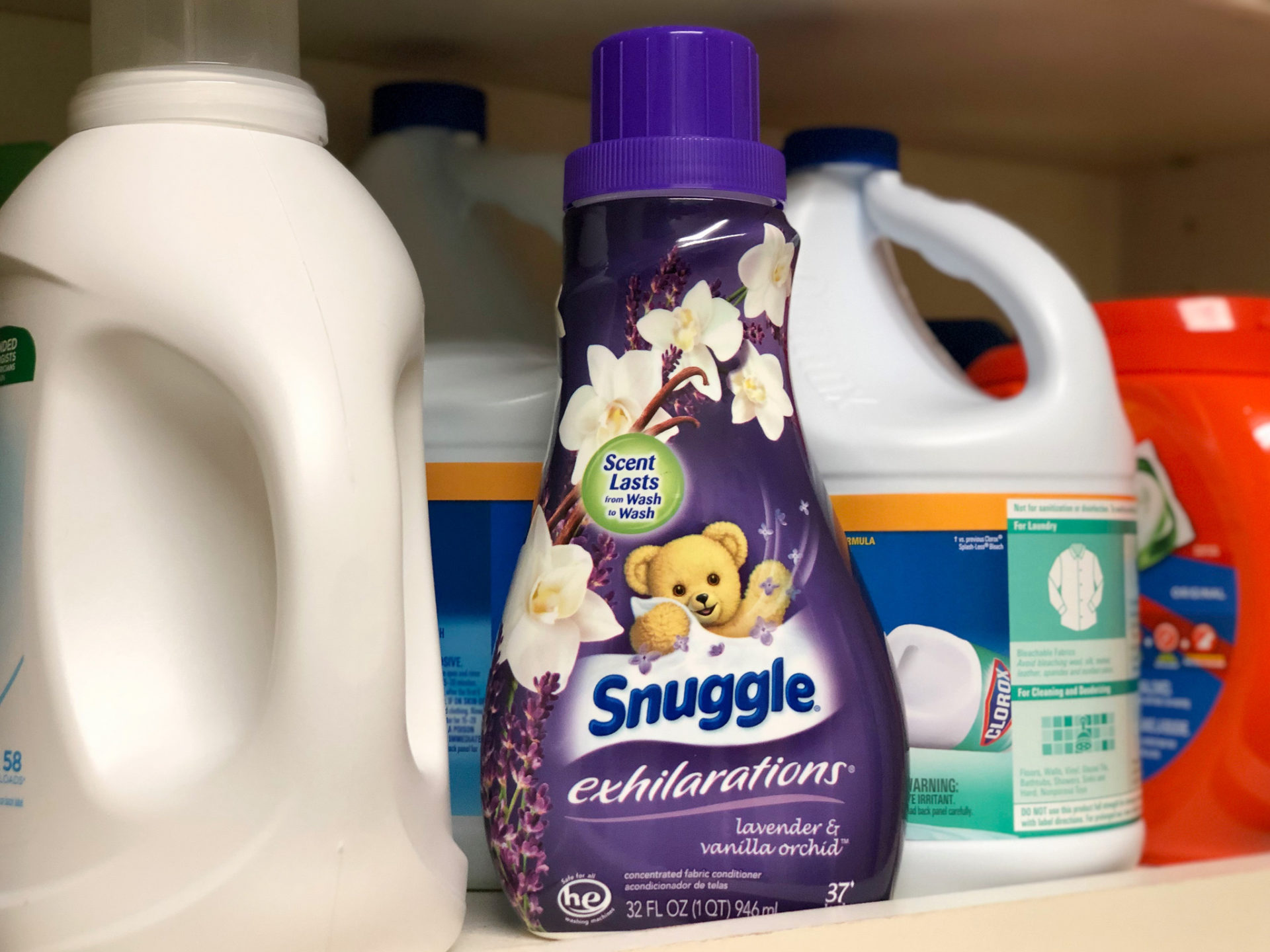 Snuggle Fabric Softener Purple