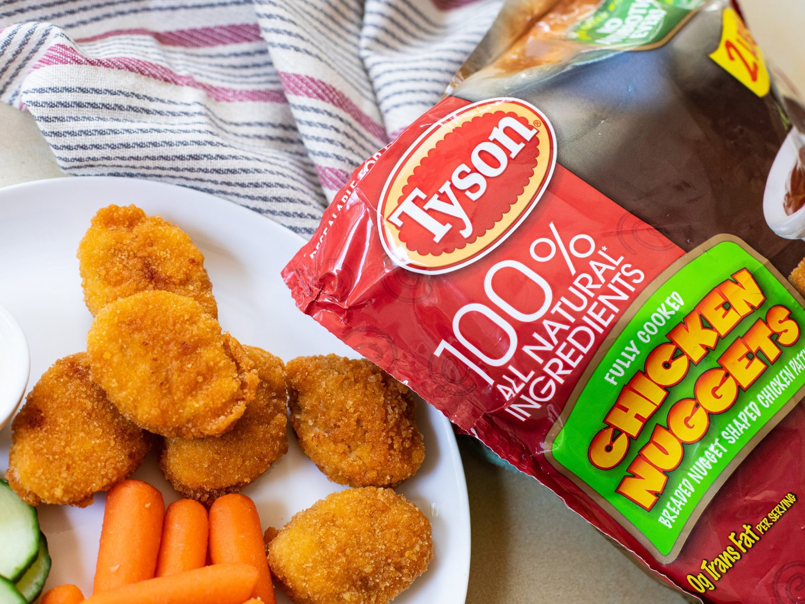 Tyson Nuggets Only $4.99 At Kroger (Regular Price $7.99)