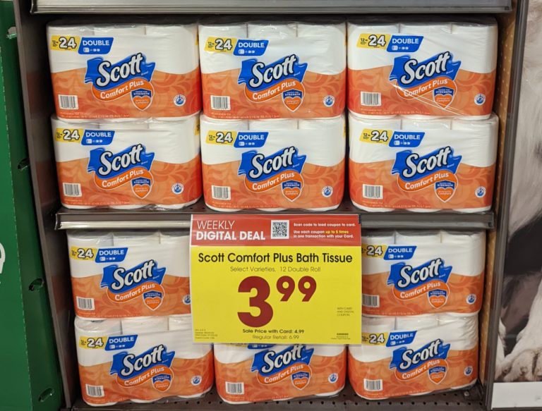 Scott Comfort Plus Toilet Paper Only 3.99 At Kroger iHeartKroger