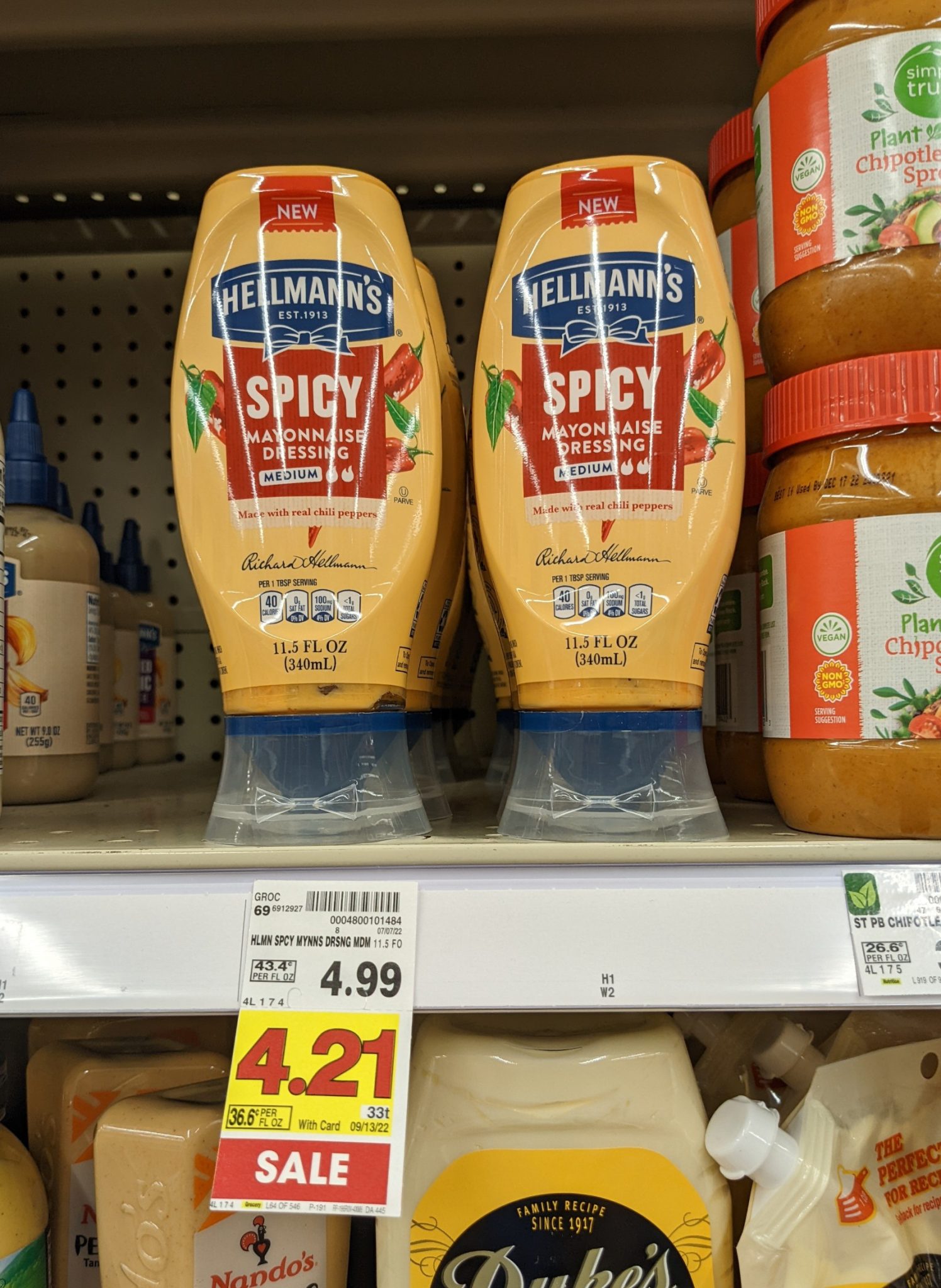 Hellmann’s Spicy Mayonnaise Dressing Just 2.96 At Kroger iHeartKroger