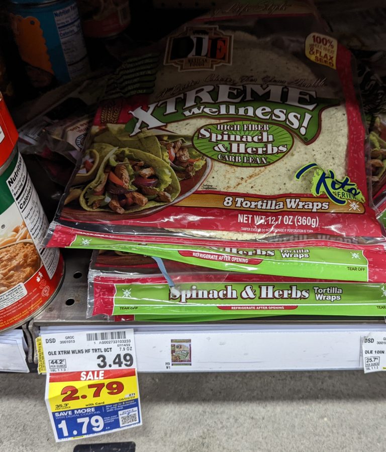 Ole Xtreme Wellness Wraps Only 1.79 At Kroger iHeartKroger