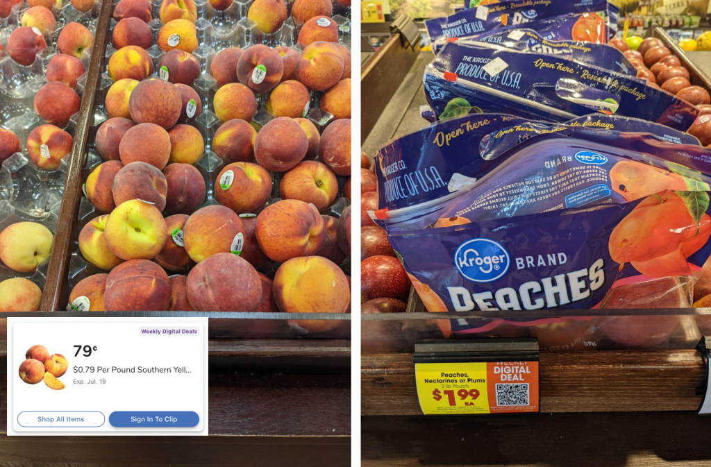 Southern Peaches Only 79¢ Per Pound At Kroger iHeartKroger