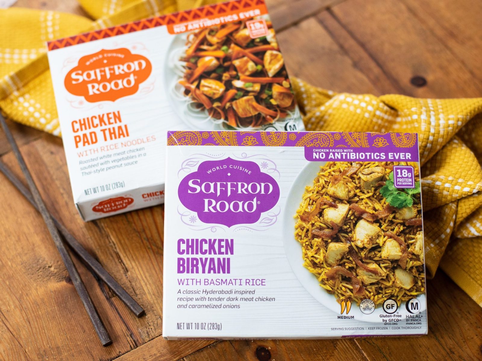 Saffron Road Frozen Entrees Just $2.49 At Kroger