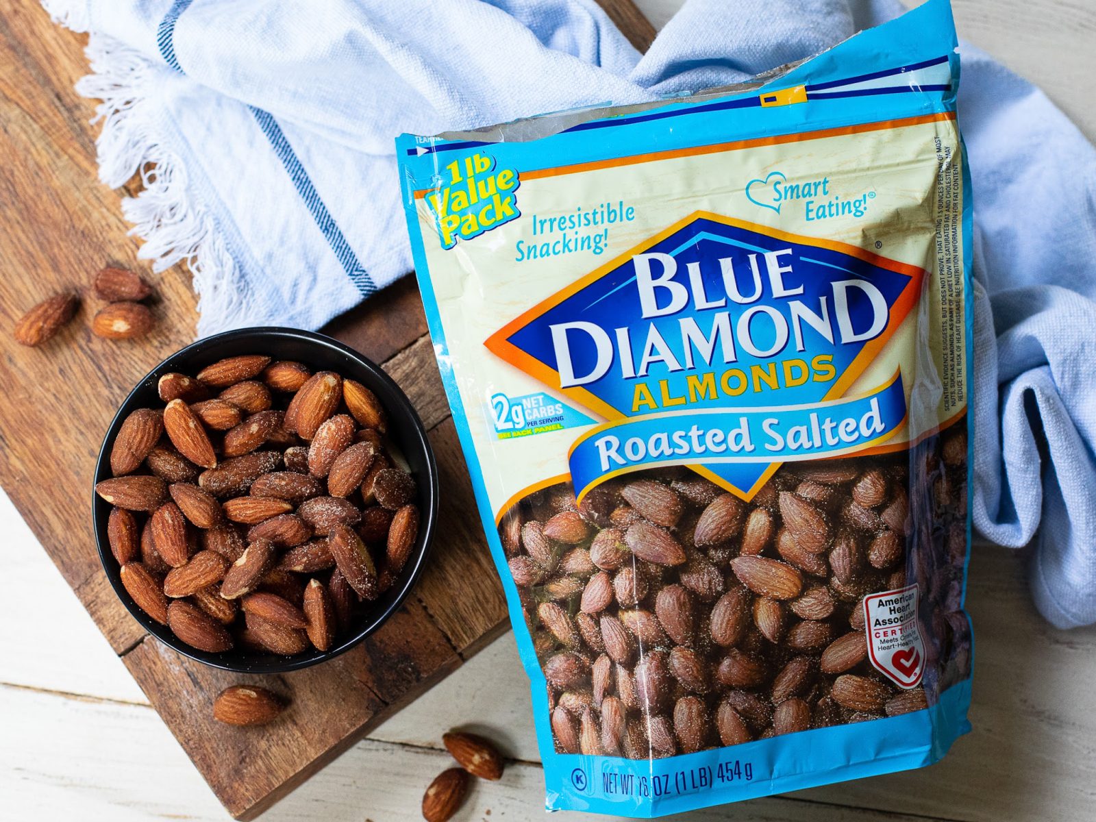 Blue Diamond Almonds As Low As $8.99 Per Bag At Kroger (Regular Price $12.99)