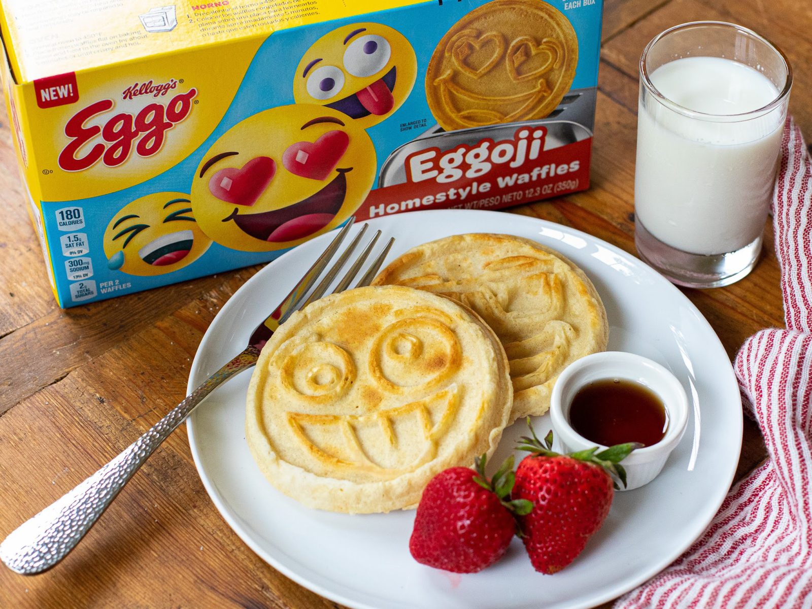 Kellogg’s Eggo Eggoji Waffles As Low As $1.39 At Kroger