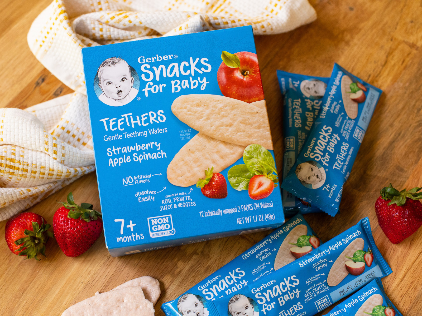 Gerber Yogurt Melts As Low As $1.49 At Kroger + Big Savings On Gerber Teethers Too!