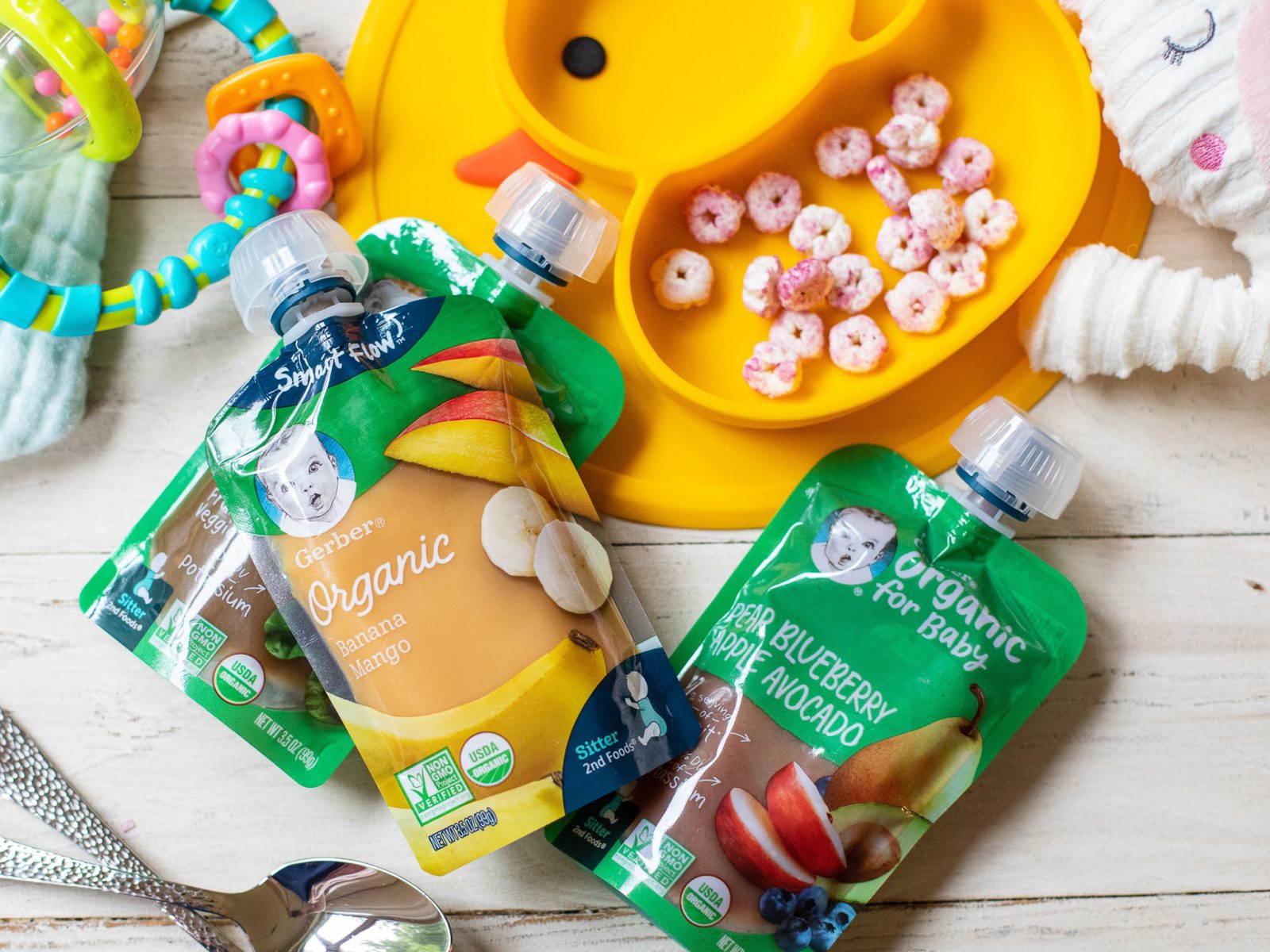 Pick Up Gerber Organic Baby Food Pouches As Low As $1.08 At Kroger