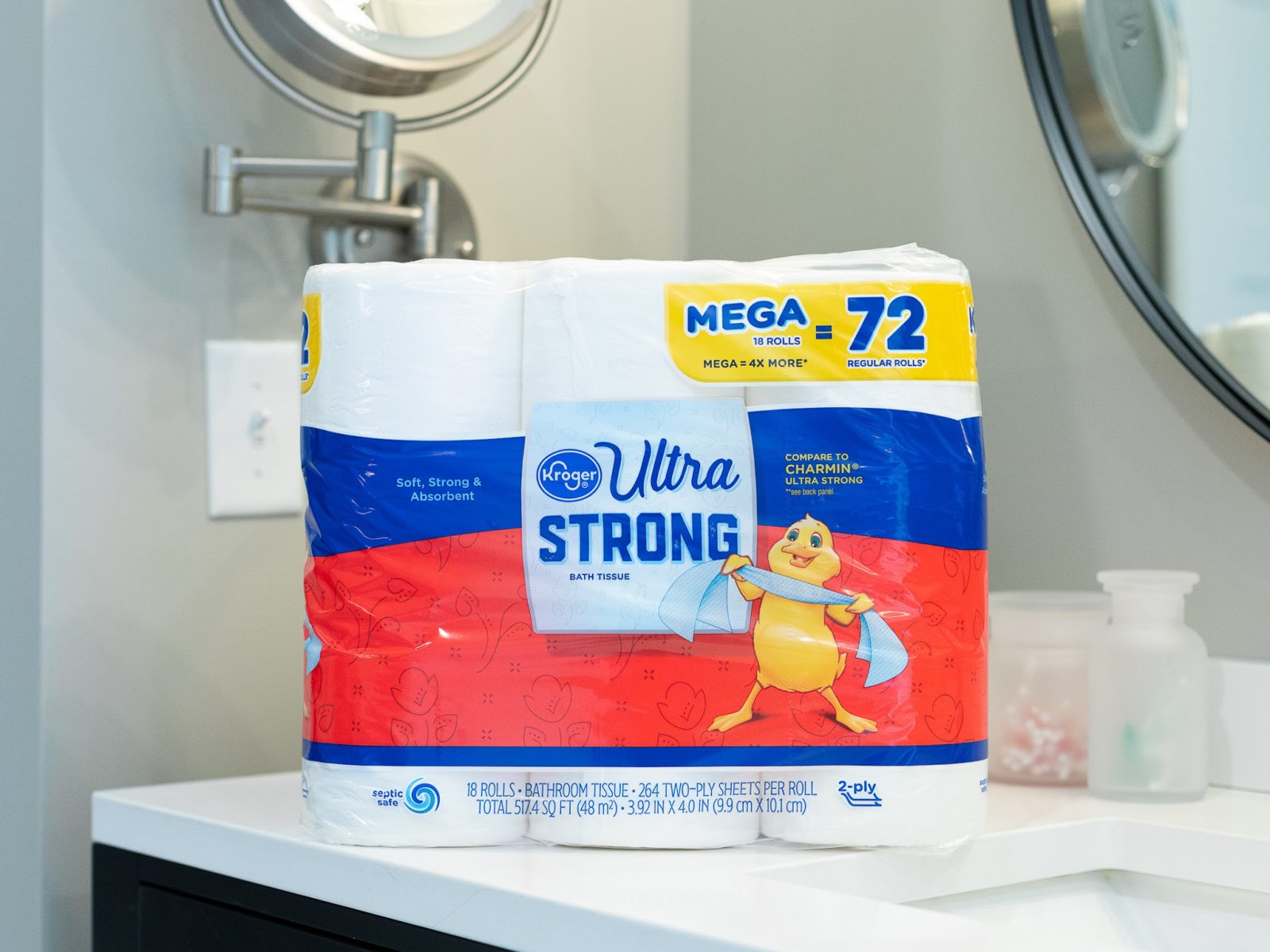 Get The 18-Packs Of Kroger Ultra Strong Or Ultra Soft Bath Tissue For Just $12.99