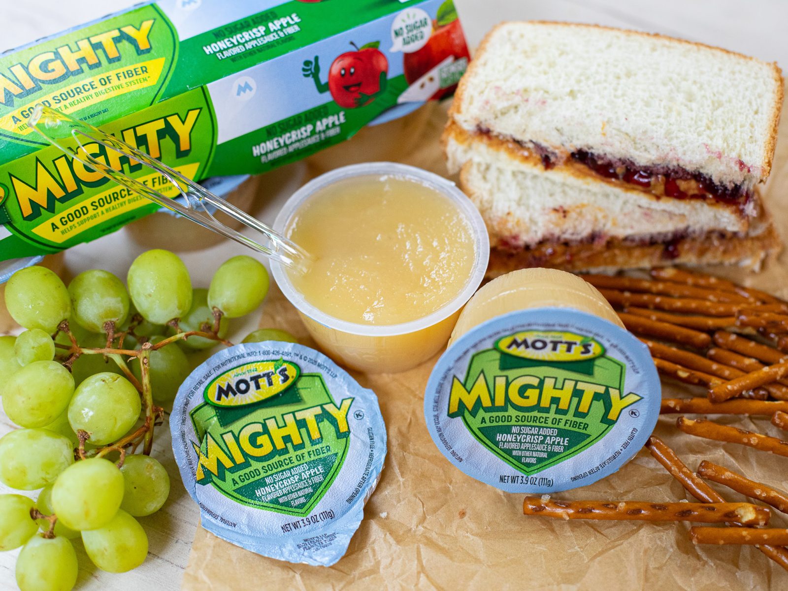 Mott’s Mighty Applesauce 6-Packs Just $1.49 At Kroger