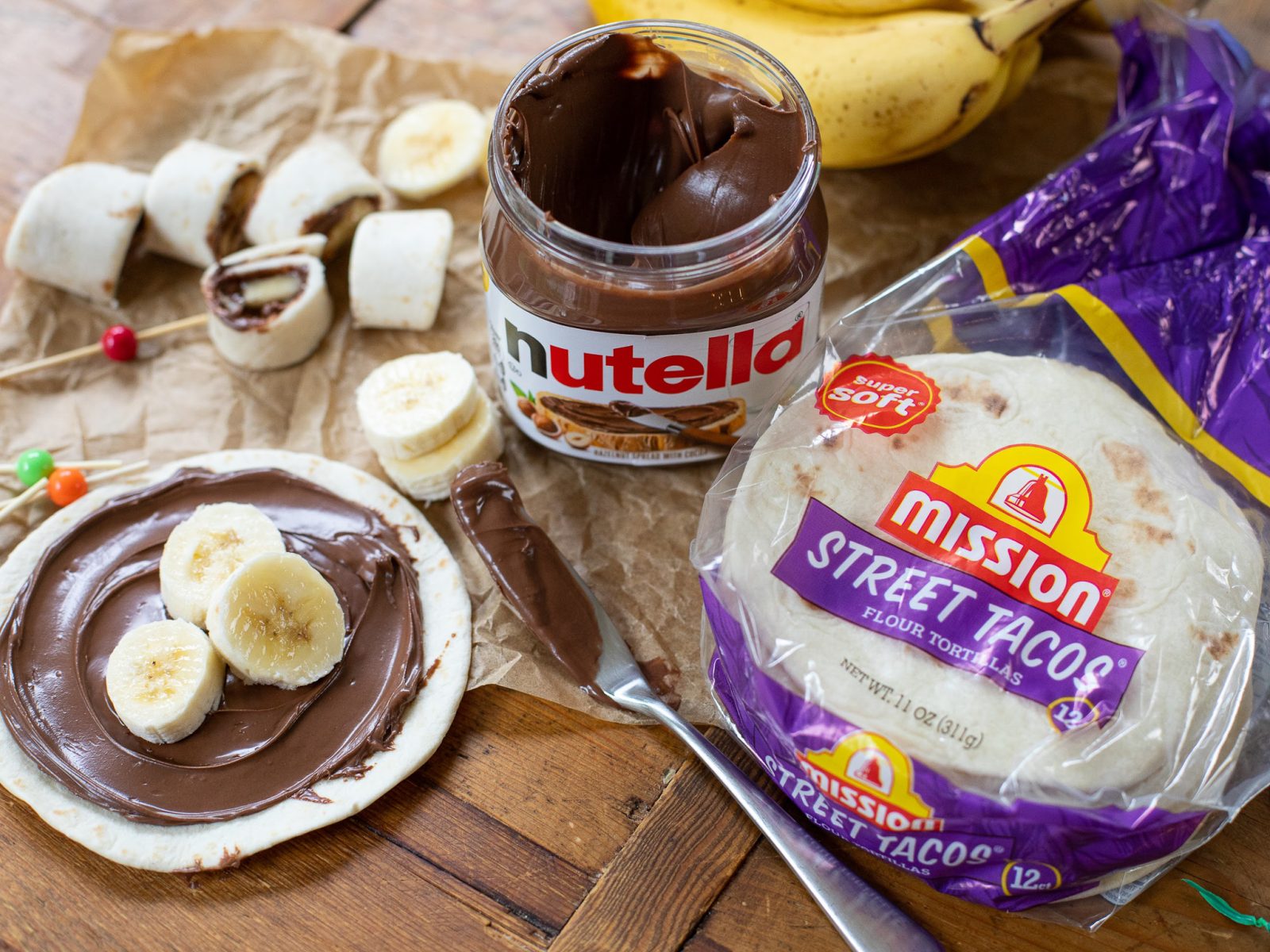 Get Nutella And Mission Street Tacos For Just $2.98 Total At Kroger