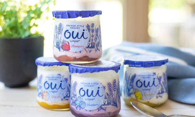 Oui by Yoplait French Style Yogurt Just $1.25 Per Jar At Kroger