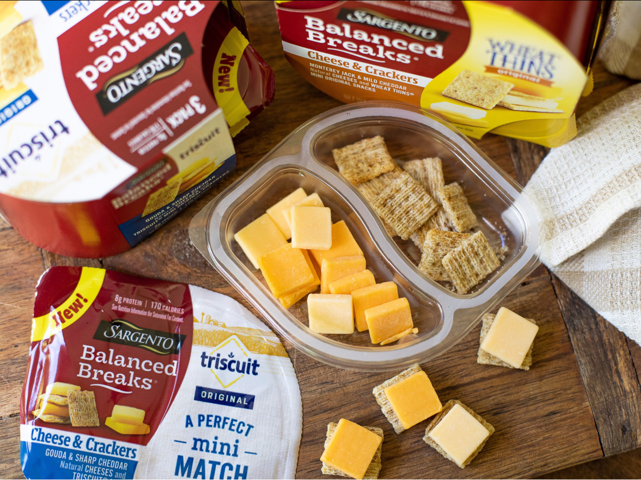 Sargento Balanced Breaks Cheese & Crackers 3-Packs Just $2.75 At Kroger