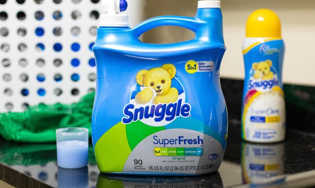 Big Bottles Of Snuggle Fabric Softener As Low As $4.49 At Kroger With New Insert Coupon