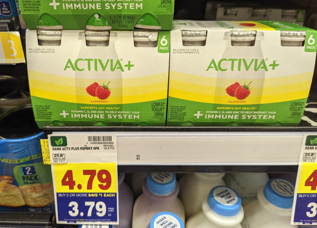Activia+ Yogurt Drink 6Pack As Low As 79¢ At Kroger iHeartKroger