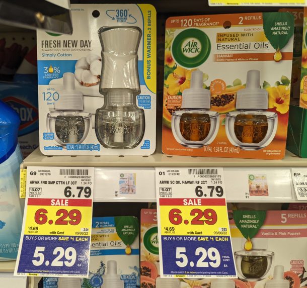 Air Wick Fresh New Day Starter Kit As Low As 1.04 At Kroger iHeartKroger