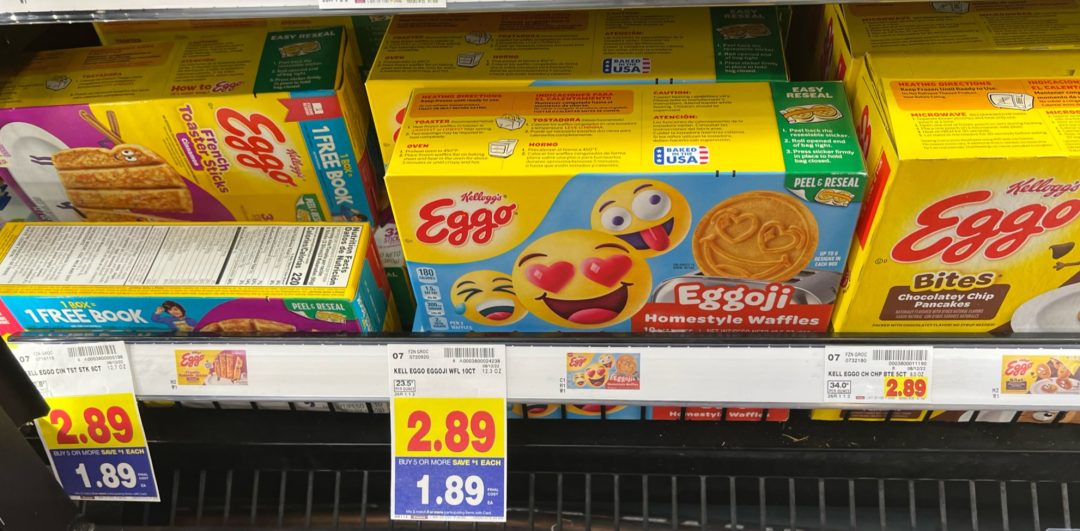 Kellogg’s Eggo Eggoji Waffles As Low As 1.39 At Kroger iHeartKroger