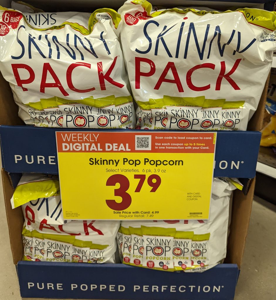 Get SkinnyPop Popcorn 6Packs For Just 3.79 At Kroger iHeartKroger