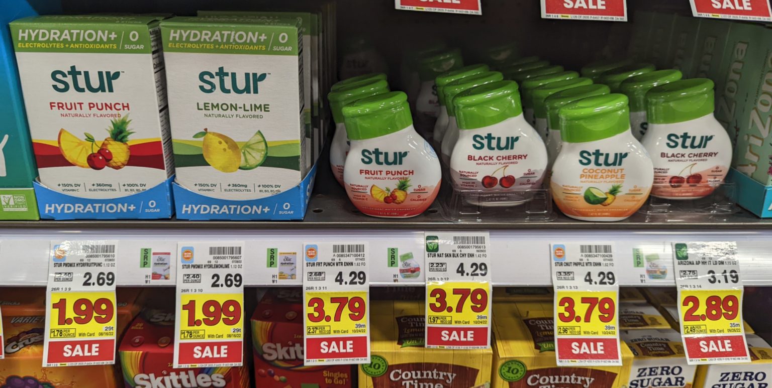 stur hydration packets