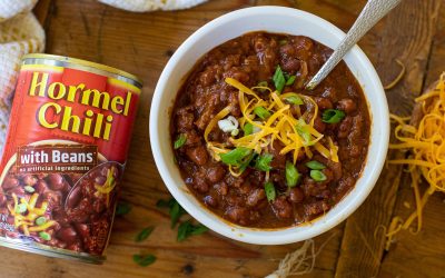 Hormel Chili Just $1.99 Per Can At Kroger