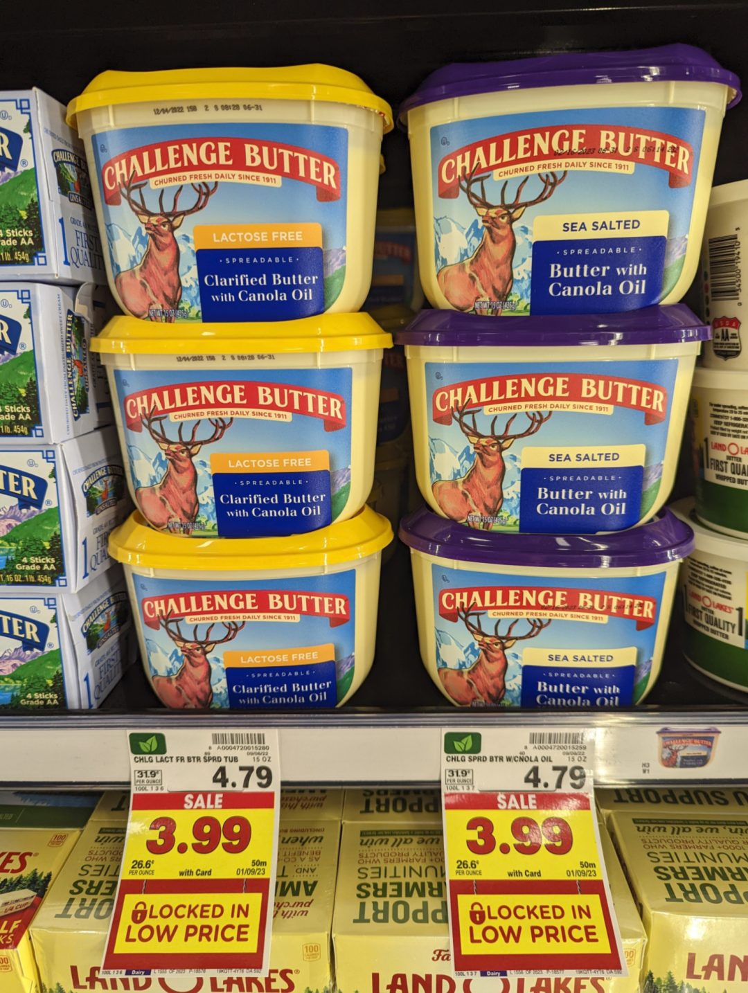 Challenge Spreadable Butter Just 2.24 At Kroger Almost Half Price