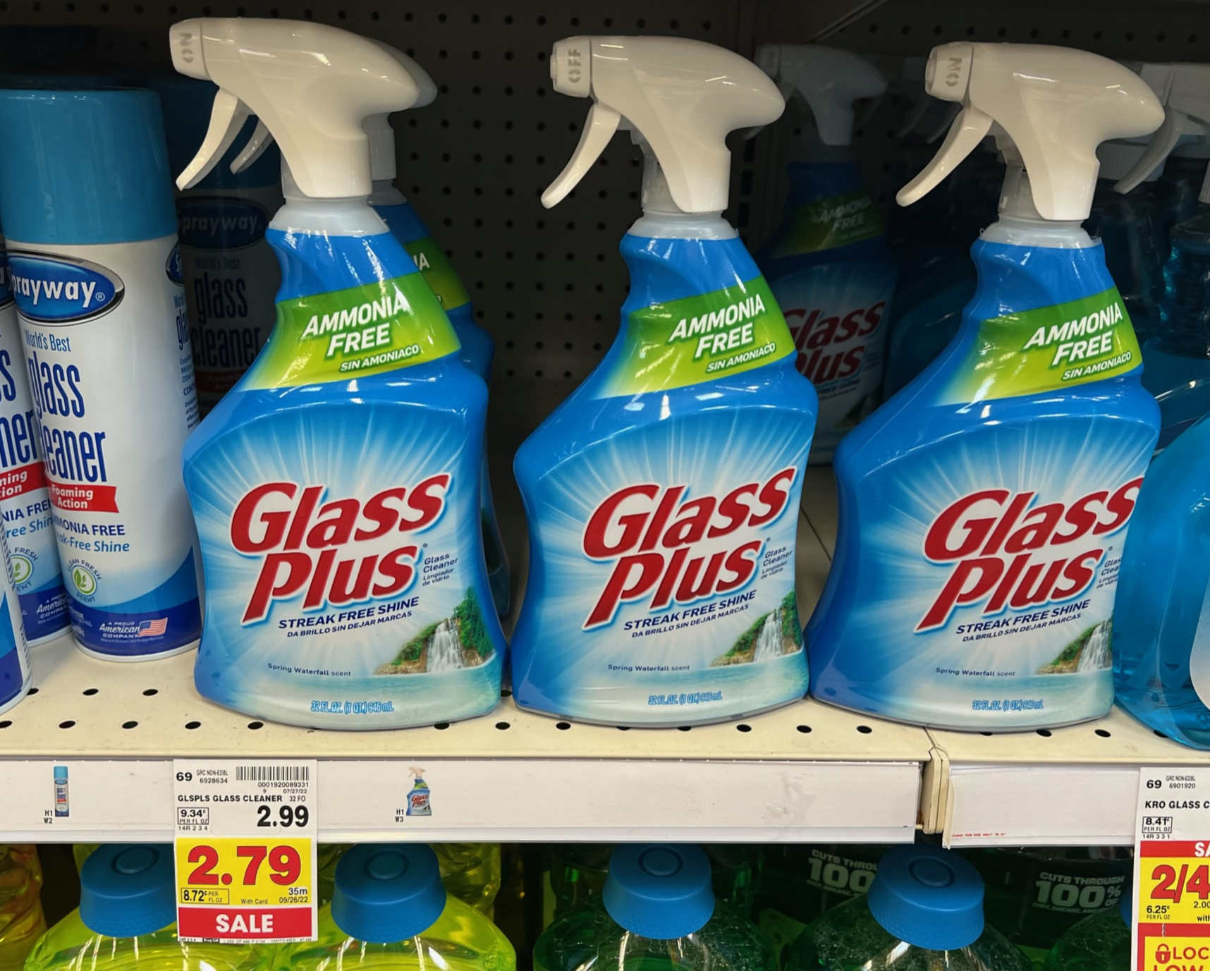 Glass Plus Glass and Multi Surface Trigger Cleaner, 32 Ounce -- 9 per Case.