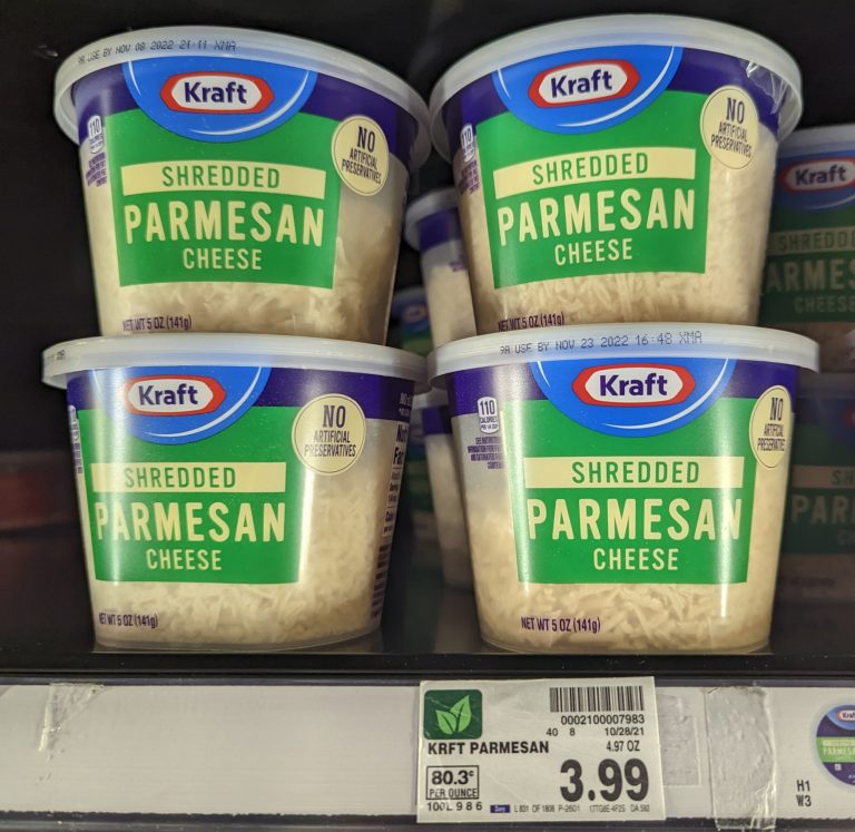 Kraft Refrigerated Parmesan Cheese Just 2.99 At Kroger iHeartKroger