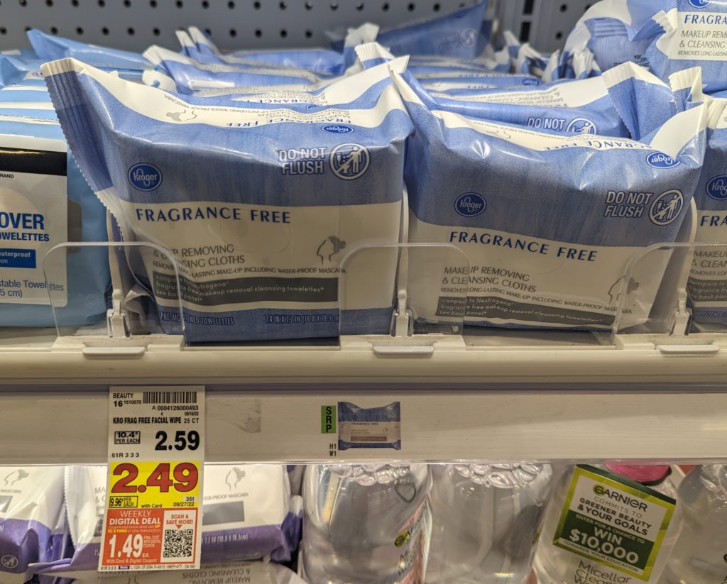 Kroger Facial Wipes Just 1.49 Per Pack iHeartKroger