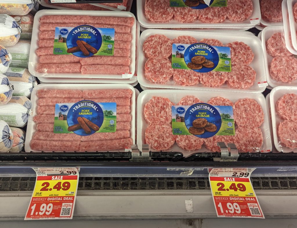 Kroger Breakfast Sausage Just 1.99 At Kroger iHeartKroger