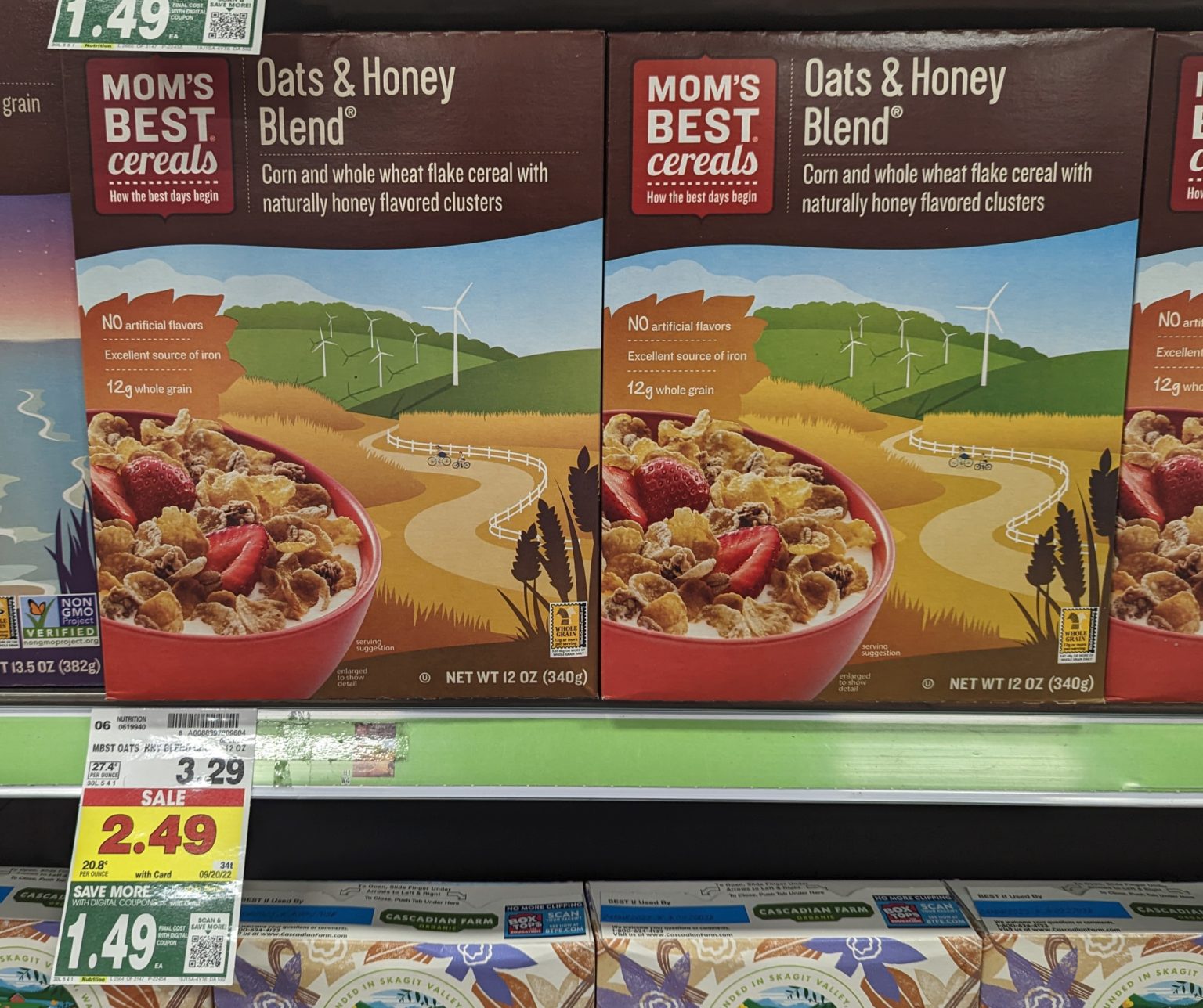 Mom’s Best Cereal Just 1.49 At Kroger Less Than Half Price