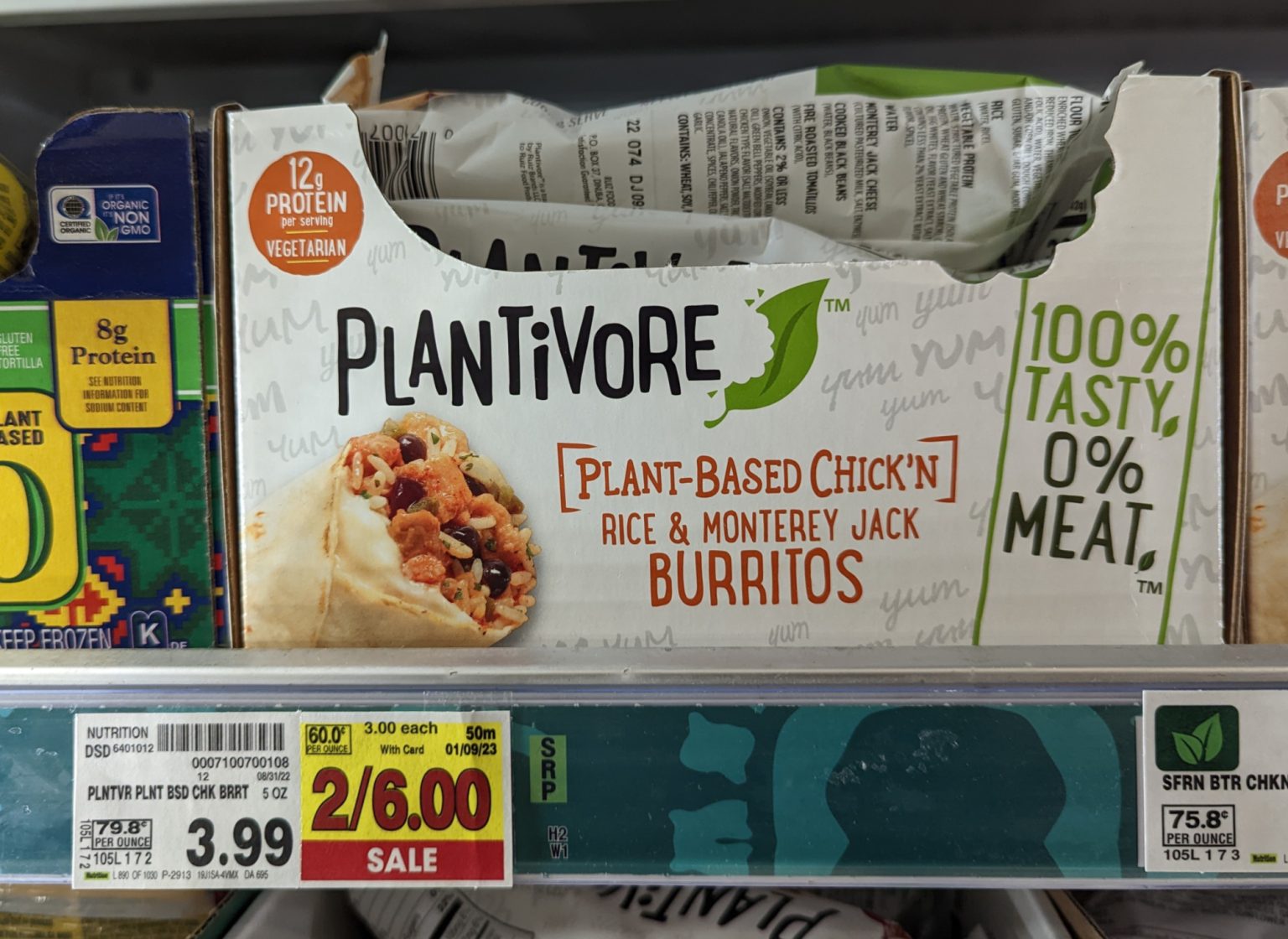 Plantivore Burrito Just 2 At Kroger (Half Price) iHeartKroger