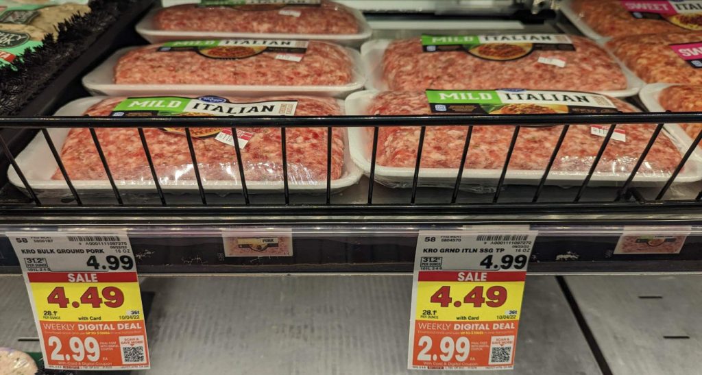 Kroger Fresh Dinner Sausage, Meatballs, or Ground Sausage Just 2.99 At Kroger iHeartKroger