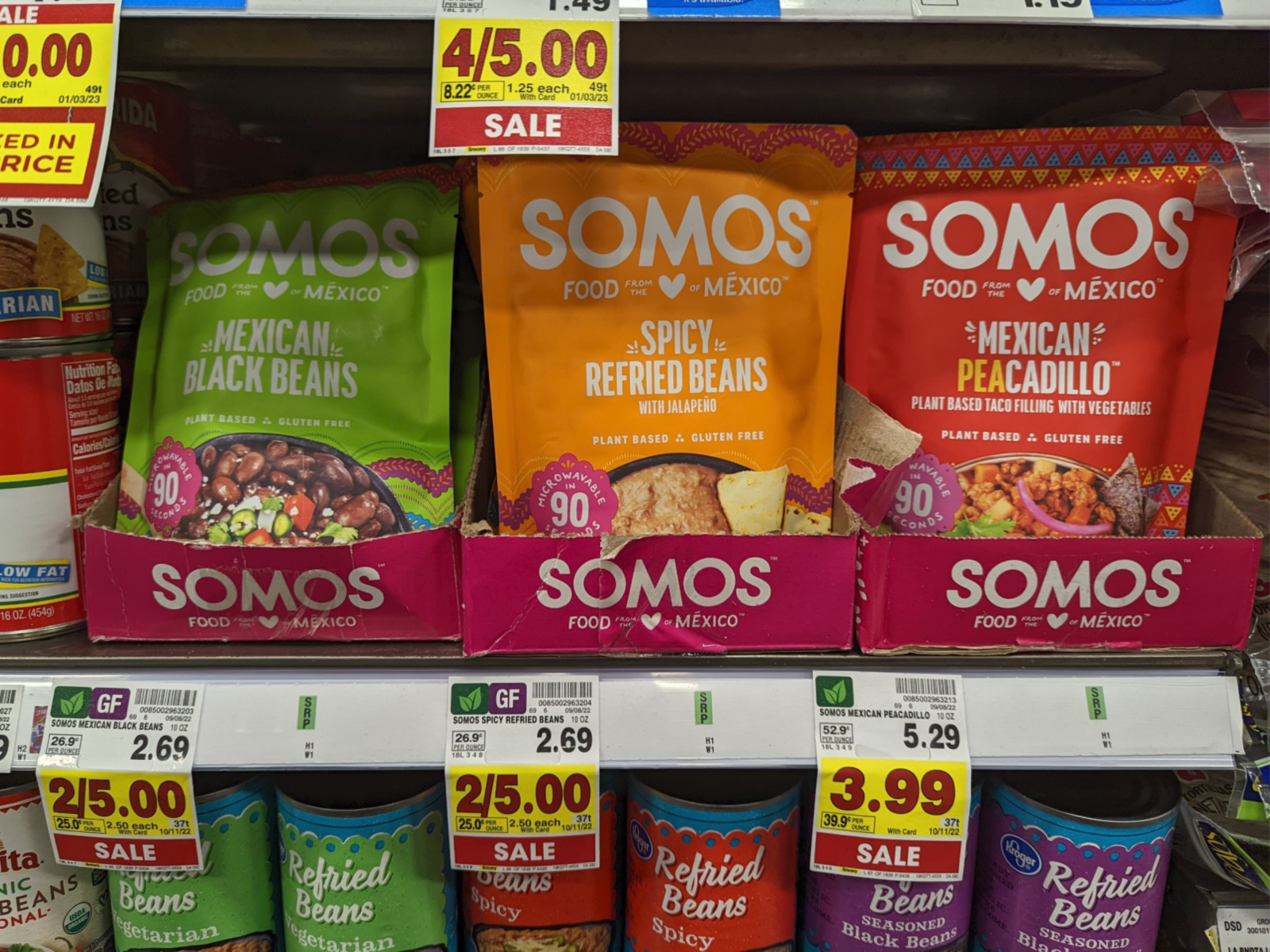 Somos Beans Just 50¢ At Kroger