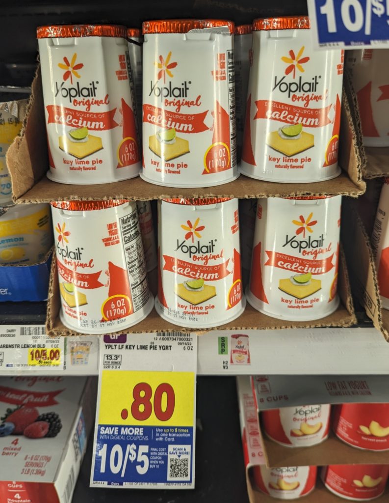 Yoplait Yogurt As Low As 46¢ At Kroger iHeartKroger