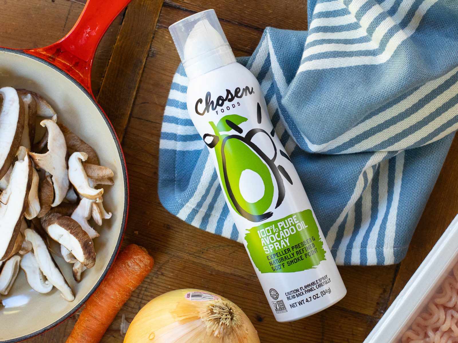 Chosen Foods Avocado Oil Spray Just $4.24 At Kroger (Regular Price $6.99)