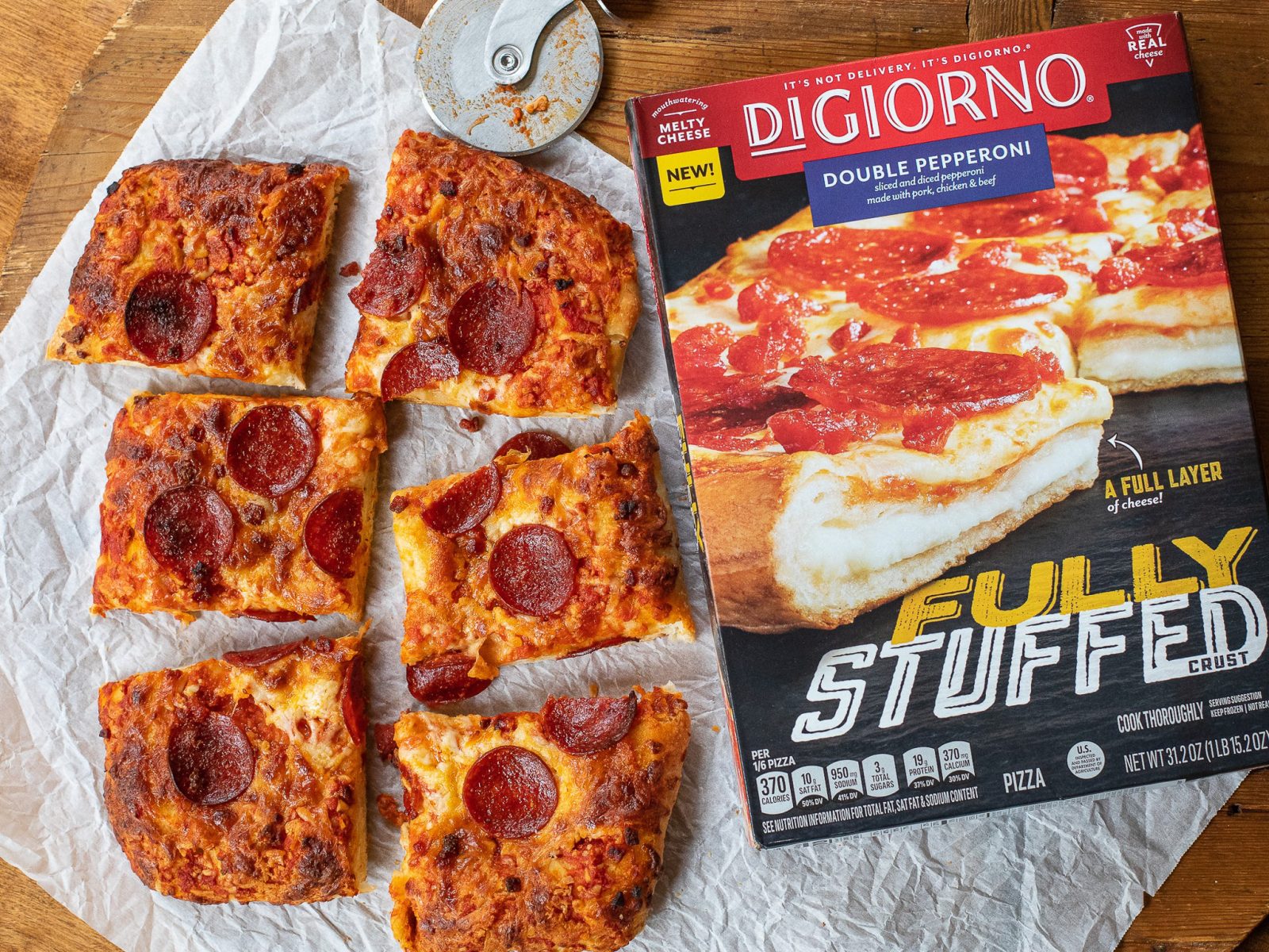 DiGiorno Fully Stuffed Crust Pizza Just $6.49 At Kroger