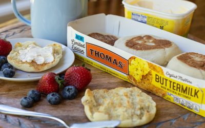 Thomas’ Buttermilk English Muffins Are Just $1 At Kroger
